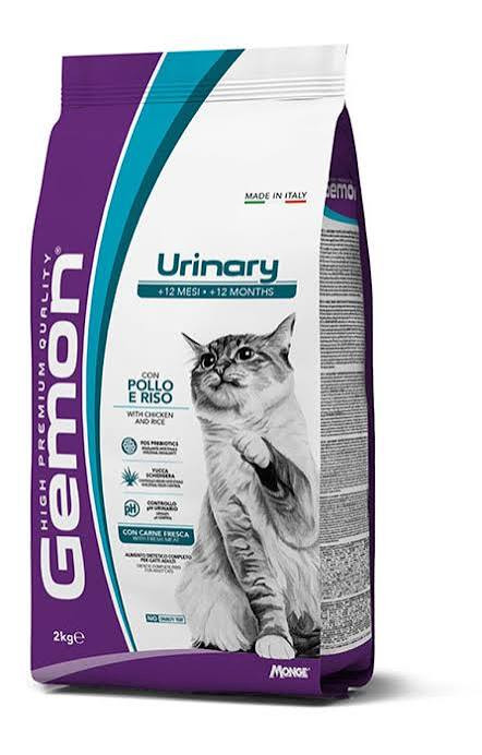غذای خشک گربه جمون (محصول کمپانی مونژه) مدل یورینری– طعم مرغ و برنج ۲کیلوگرم